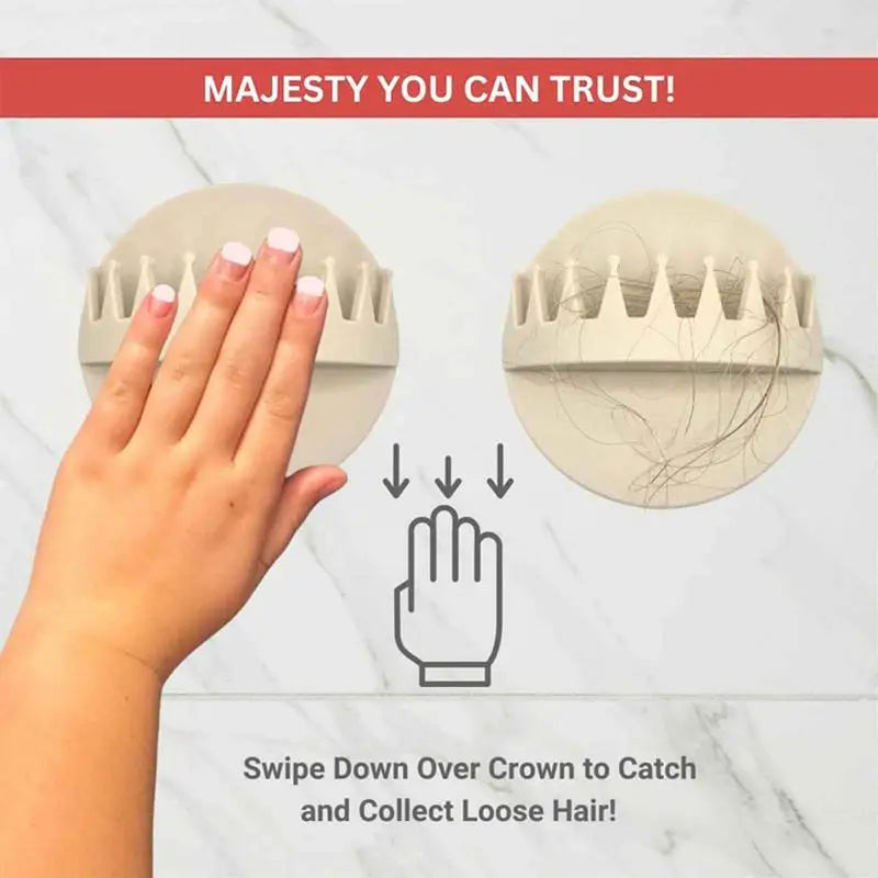 Wall Mounted Suction Shower Hair Collector